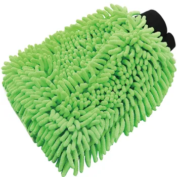 Car Cleaning Mitt: Two-Sided Multi-Function Soft Chenille Wash Mitt for Cars
