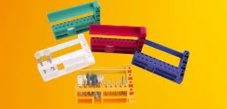 Five color bur holder