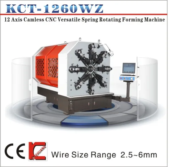 12 Axis Multi-Functional Spring Machine