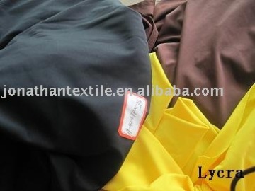 plain dyed of dark color swimwear fabric