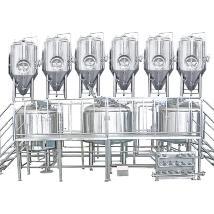 Industrial Craft Beer Brewing Equipment for Beer Production - 10HL, 20HL, 50HL