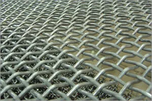 manganese steel crimped mesh