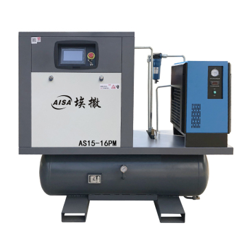 ضاغط هواء حلزوني متكامل 15KW1.6Mpa