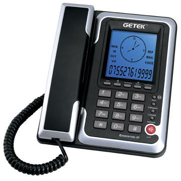 Caller ID Phone with Tone/Pulse Electronic Transfer