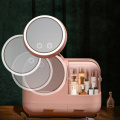 Пылезащитный держатель-органайзер для макияжа с ящиками