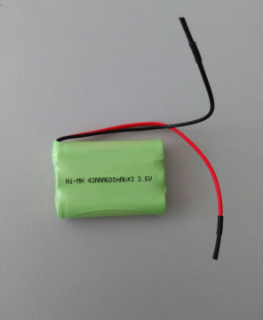 حزمة بطارية Glida 43AAA 600mAh NI-MH