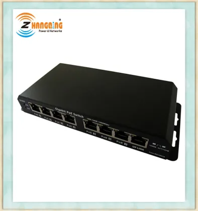 Mini poe switch IEEE 802.3af power over ethernet Gigabit poe switch