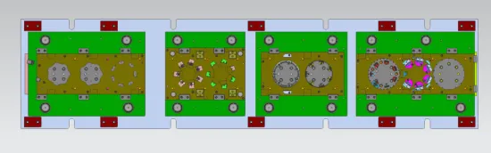 Automobile fuel tank cover mould