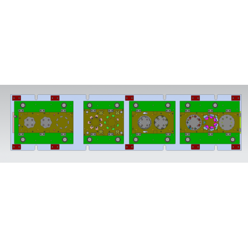 Automobile fuel tank cover mould