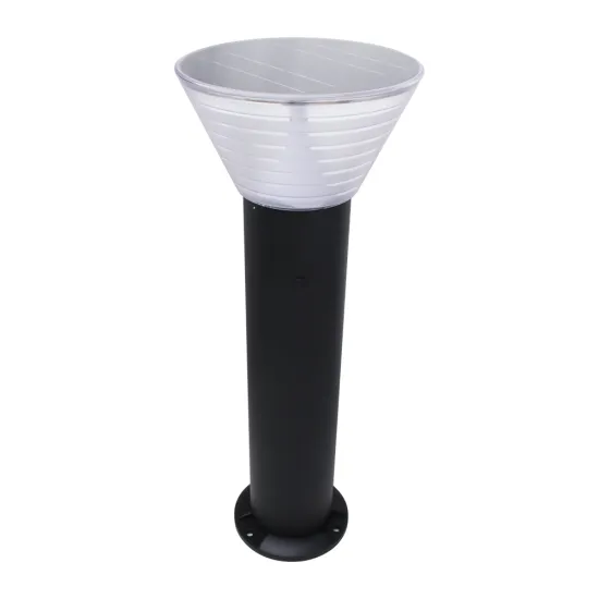 Modern IP65 Solar Garden Post Lamp - LED Bollard Light for Pathway and Lawn