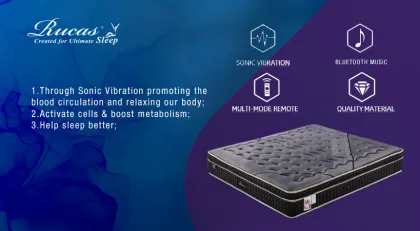 Smart Mattress Vibration Massage Smart Bed King Size
