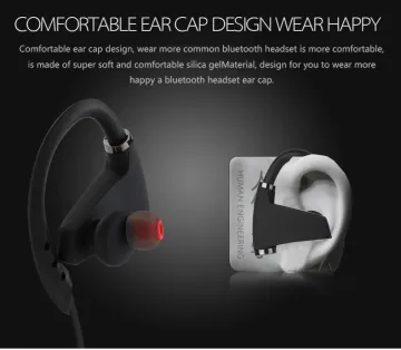 Bluetooth CVC6.0 noise cancelling headphones long talking time bluetooth headset with voice prompt