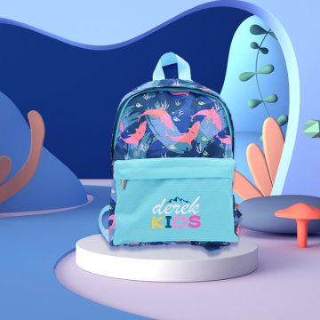 Mochila liviana de gran capacidad ligera para niños estilo dibujos animados