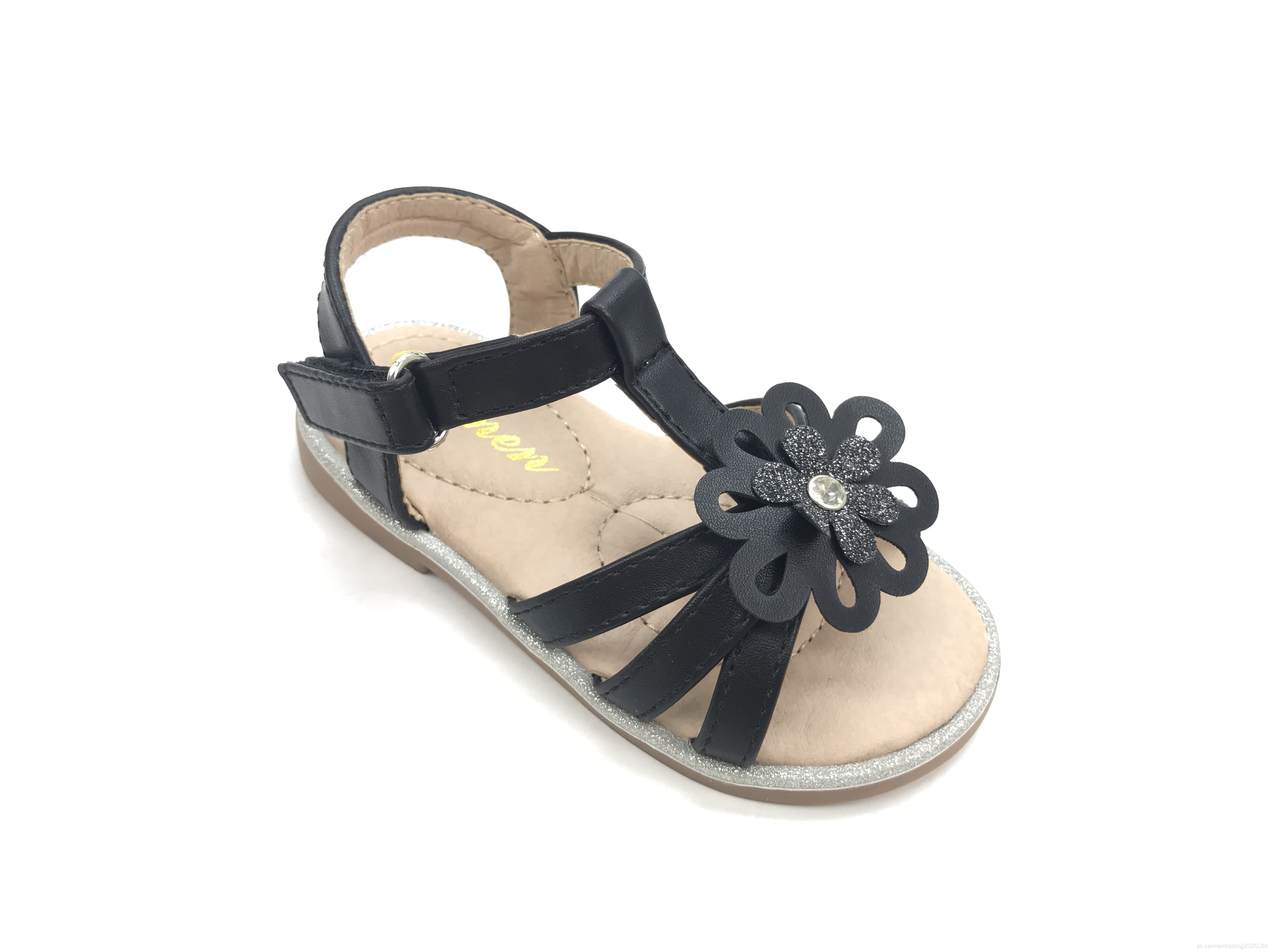 Sapatos para meninas 2022 Summer Kids Little Princess Shoes