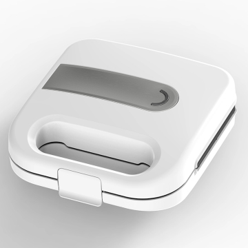 Wholesale 2-Slice Breakfast Electric Sandwich Toaster Machine with Square Non-Stick Options: Grill, Triangle, and Waffle Plates