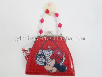 Cute Handbag For Girls Minnie Mouse Bag Hanging Wash Bag Storage Bag For Kids