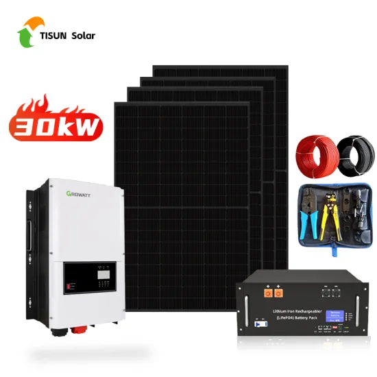 Tisun Smart Off Grid Solar Energy System 30kw In Stock for Residential Use