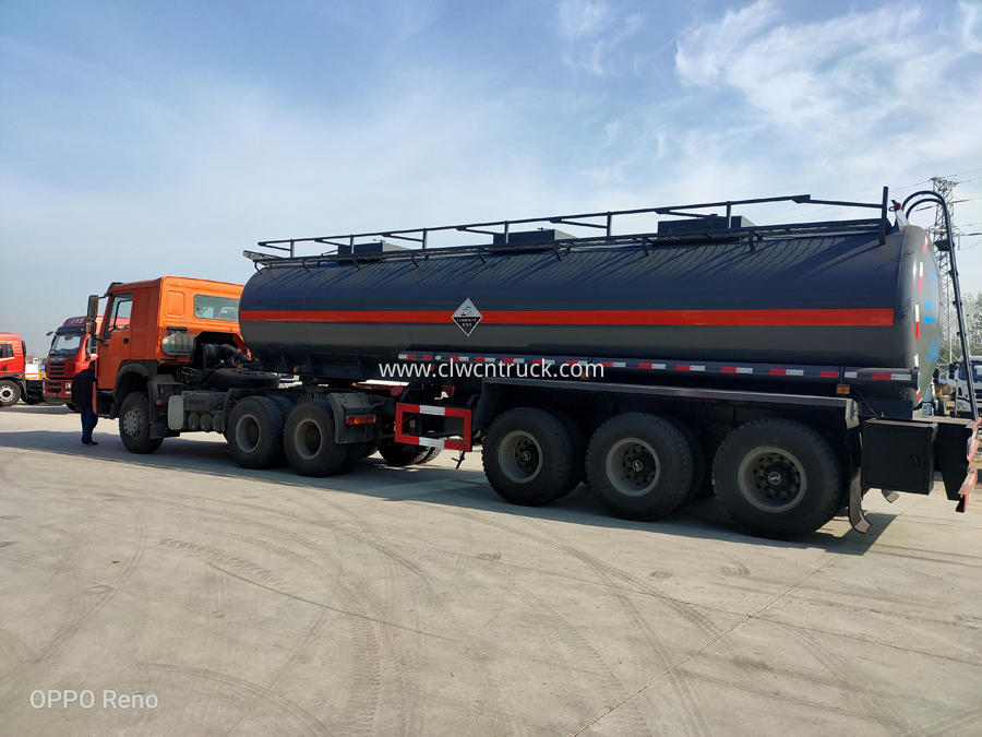 acid semi trailer tanker price