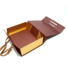 Magnetic Lid Closure Gift Cardboard Box with Handle