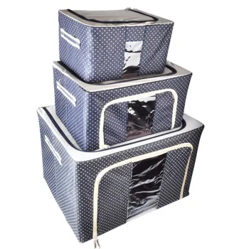 Waterproof Oxford Fabric Foldable Storage Box with OEM Logo
