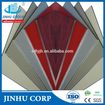 Office Internal Polyester Aluminum sandwich Composite Panel ACP panel Manufacture