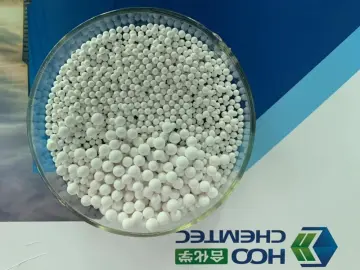 Activated aluminium oxide 98% white bead