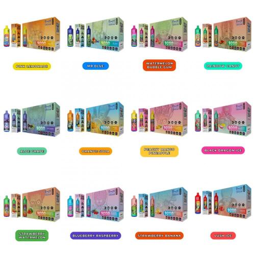 แรนด์ 9000 พัฟใช้งานได้ vape