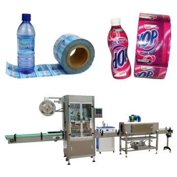 Automatic Shrink Sleeve Applicator Machine for Bottle Cap Heat Shrink Wrap