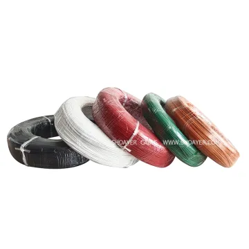 High Temperature SYS FF46 24AWG 7/0.2mm Single Core Tinned Copper FEP Wire