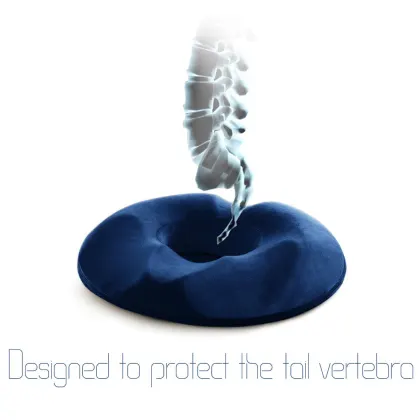 Comfort Seat Cushion Sofa Hemorrhoid Memory Foam Anti Hemorrhoid Massage Tailbone Pillow Car Office Men Hip Beauty Cushion