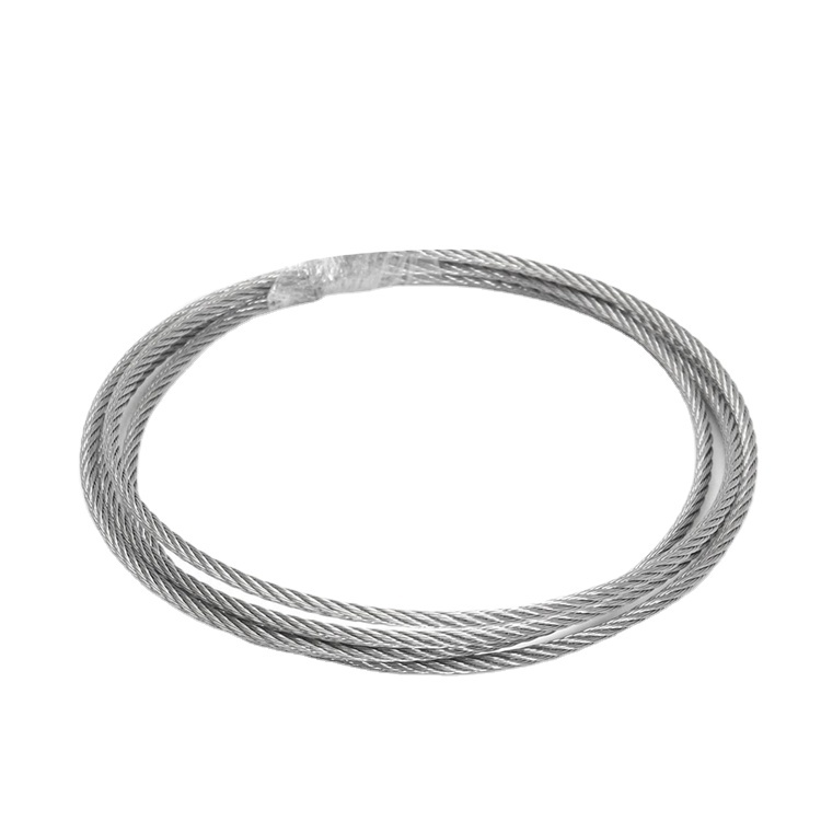 304 & 316L Grade Stainless Steel Single Wire Rope 0.6mm Diameter 1/4 Models 100ft 30M/1181.1 Bright Zinc & Alloy Welding Service
