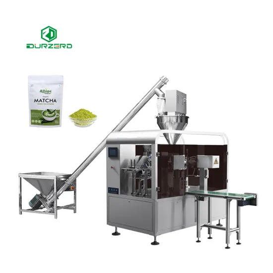 Tea Powder Zipper Pouch Packaging Machine