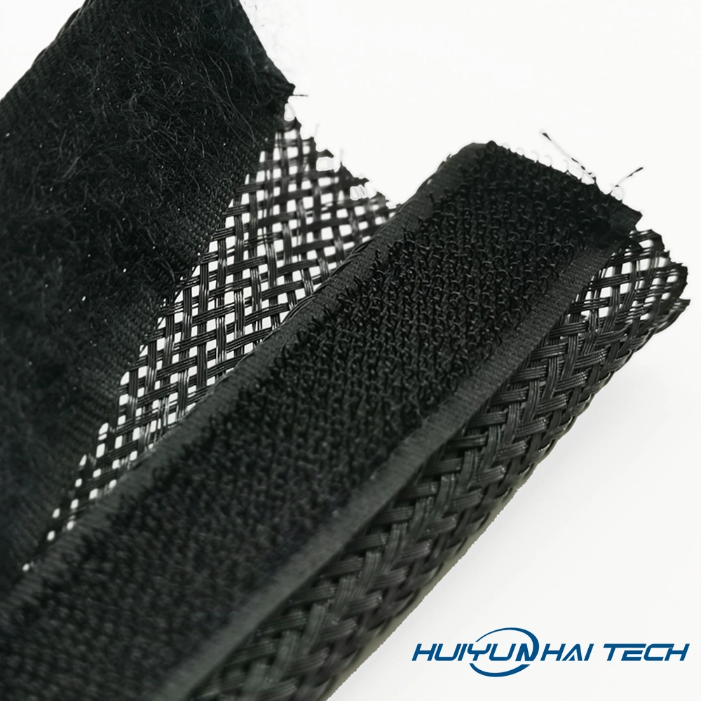 Velcro Braided Sleeve For Cable Harness China Manufacturer