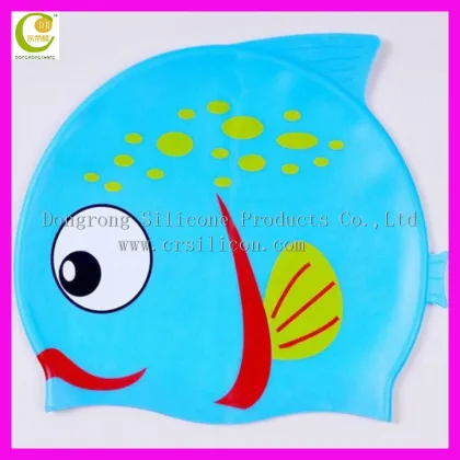 outdoor water sport senior silicone swim cap elastic waterproof PU fabric sports swimming cap