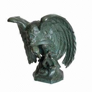China Manufacture Life Size Natural Marble Eagle Sculptures for Sale