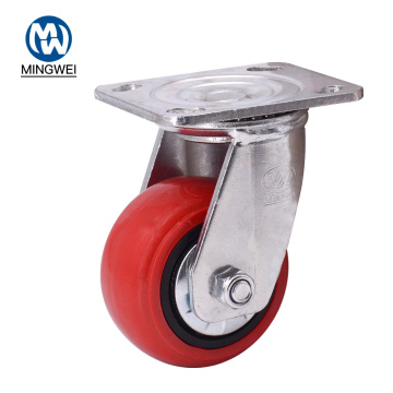 Medium duty PU(Korean) caster wheel 4inch 120kg