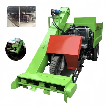 Automatic Nightsoil Collector for Large Dairy Farm Manure Cleaning - 2 Cubic Capacity