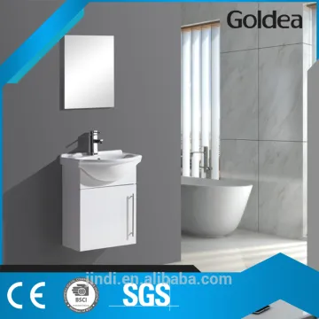 china modern samll optional hot sell bathroom sink cabinet combo
