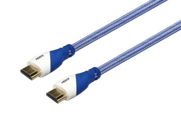 Custom Gold Plated High Speed Flat Hdmi Cable Assembly With Ethernet For Lcd Stb Dvd And Hdtv