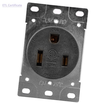 50AMP NEMA 6-50R 250V الوعاء لللحام