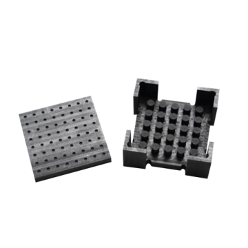 High purity graphite square welding mold composite gasket
