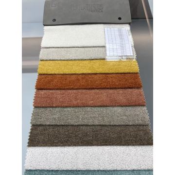 Material de estofamento de chenille para decoração de casa