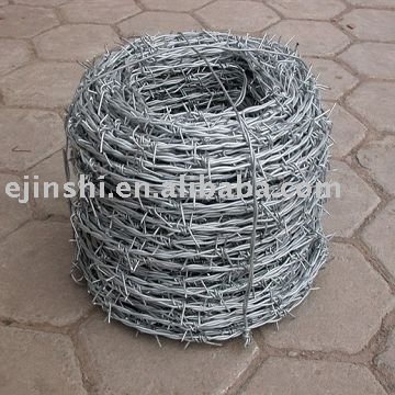 galvanized barbed iron wire mesh