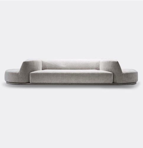 Paradies -Drehfunktion Frosted Tuch Kombinationsofa