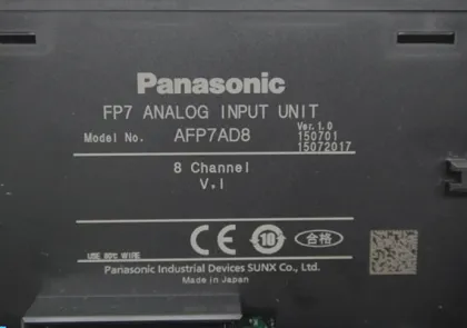 AFP7AD8 Panasonic Control Devices PLC programmable Module