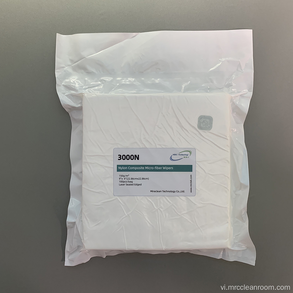 3000N Dải bằng cách lau microfiber composite polyester nylon