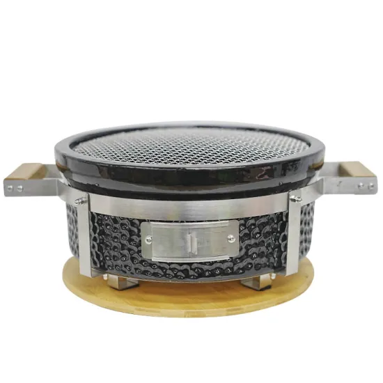 Auplex Japanese Round Shape Ceramic Circle Charcoal OEM and ODM  Portable BBQ Grill