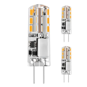 G4 LED 2W 12V Non-Dimmable No Flicker 3014SMD LED Corn Bulb G4 Bi Pin
