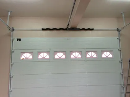 Finger protection double track high quality garage door