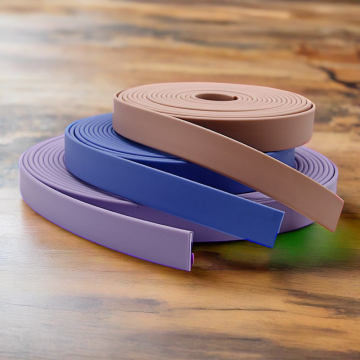 Wholesale Macaron Color Coated Polyester Webbing Dog Collar Leash Tape Shoes
